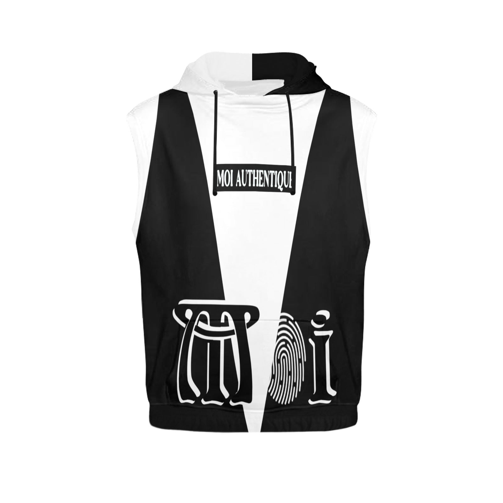 For the brand sleeveless hoodie best sale