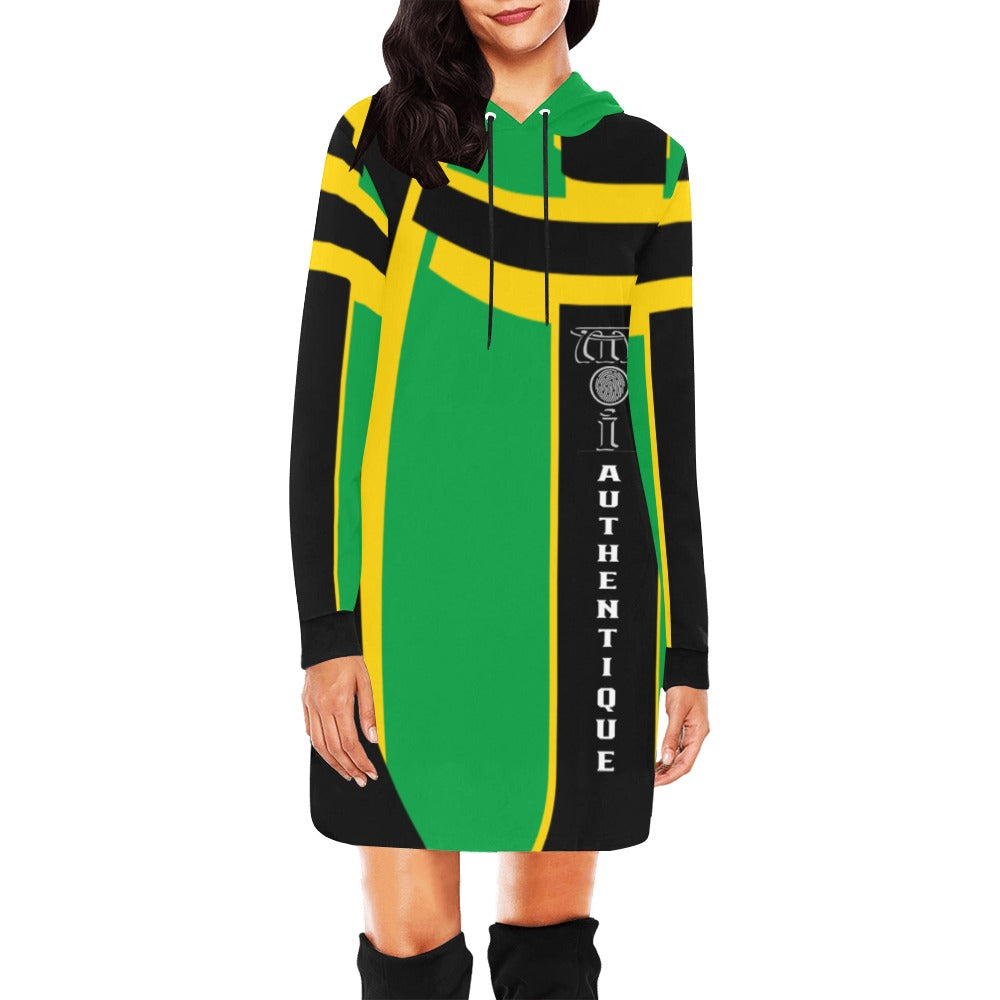 Moi Authentique Over Size Hoodie Mini Dress (Model H27)