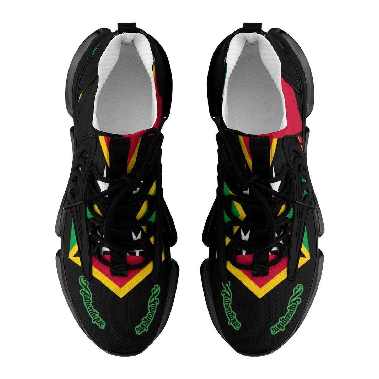 St Kitts & Nevis Trainers - Sneakers - Mesh Running Shoes - Unisex(F68)
