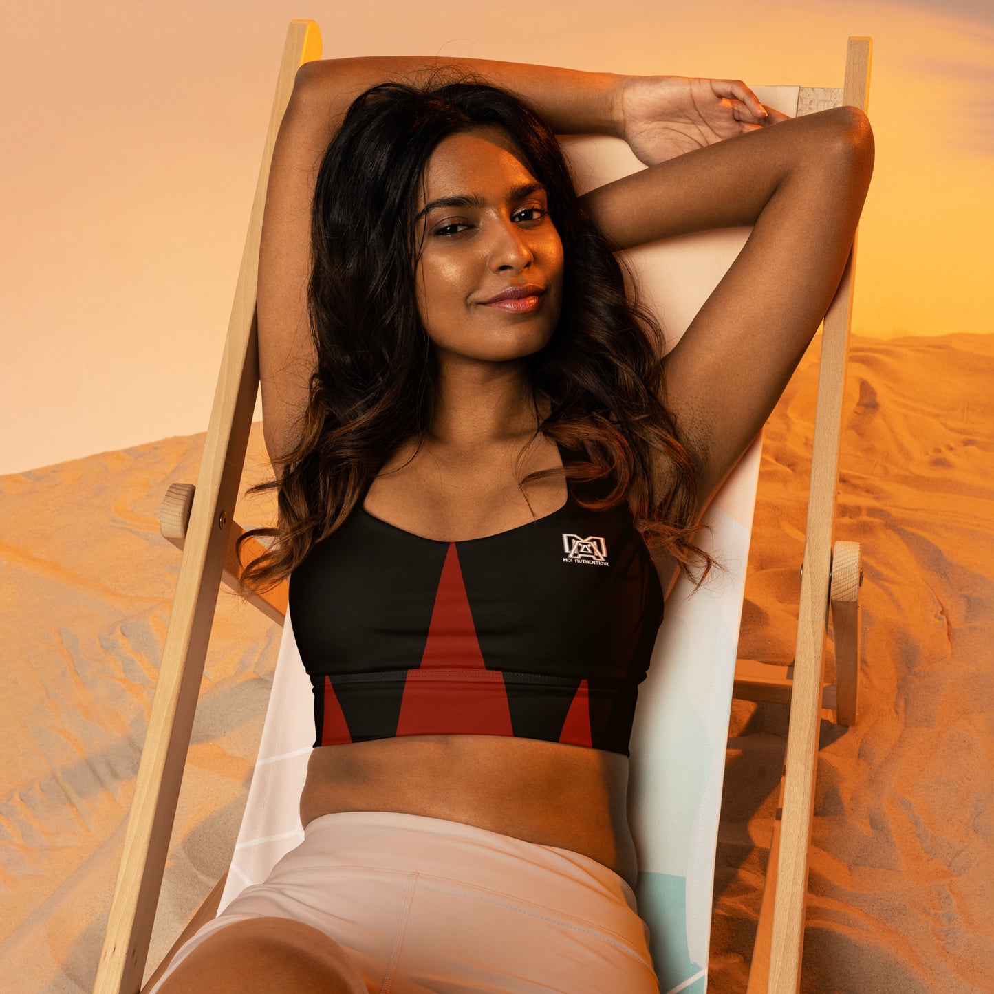 Moi Authentique Longline Sports Bra