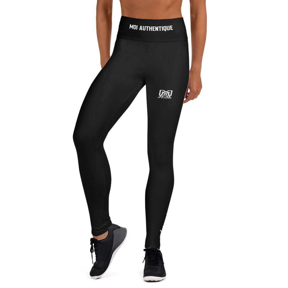 Moi Authentique Classic Black Yoga Leggings