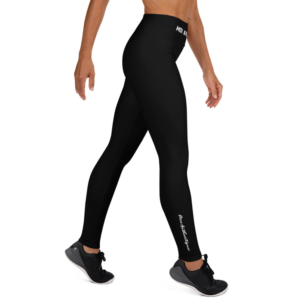 Moi Authentique Classic Black Yoga Leggings