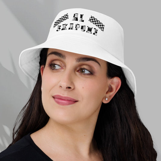 Al Skapone Embroidered Bucket Hat