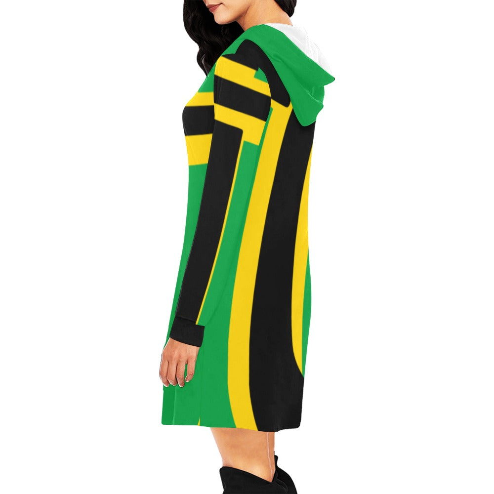 Moi Authentique Over Size Hoodie Mini Dress (Model H27)